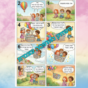 קומיקס כדור פורח ושאלות